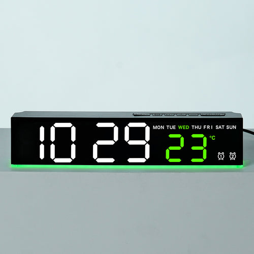 Digitaler LED-Wetterwecker mit großem Anzeige Karnz