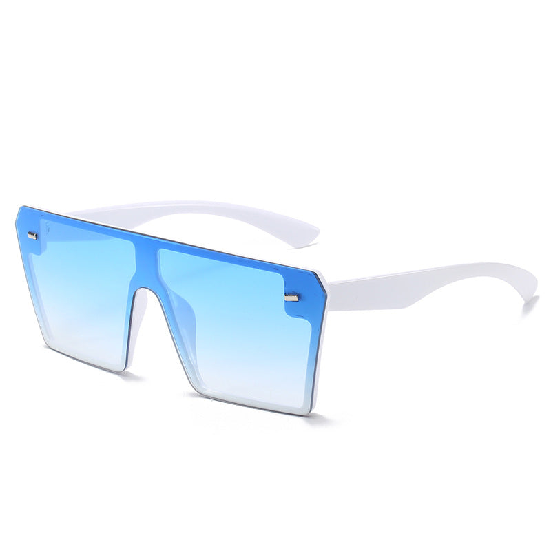 Damen Oversized Sonnenbrille im futuristischen Design Karnz