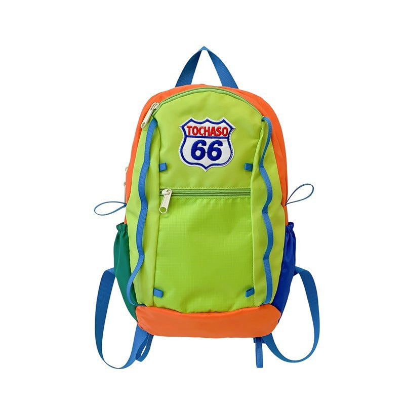 Bunte Patchwork-Rucksack Karnz