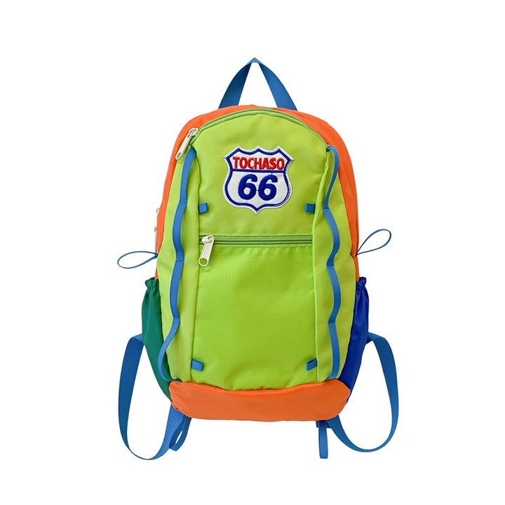 Bunte Patchwork-Rucksack Karnz