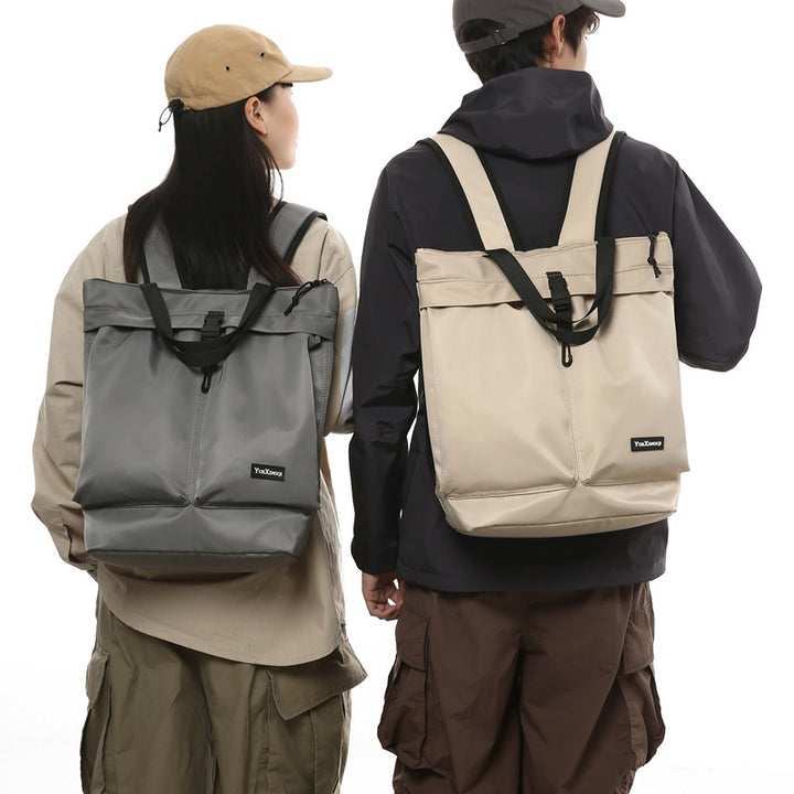 Vielseitige Urban Roll-Top Tote Rucksack Karnz
