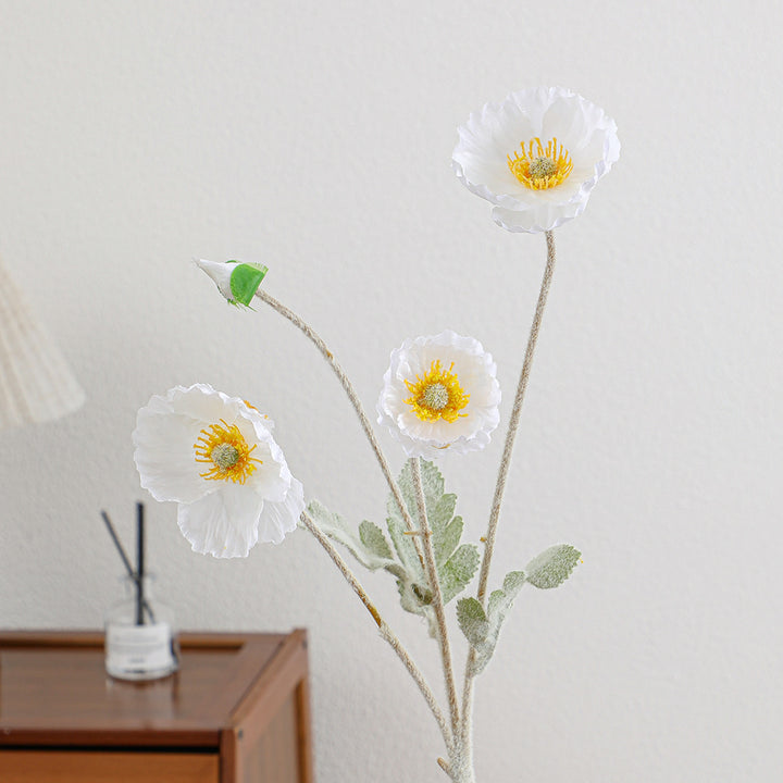 Dekorativer Kunst-Mohnblumenstrauß Karnz