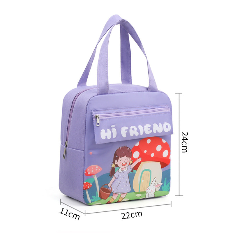 Cartoon-Themen Isolierte Lunch Tasche Karnz