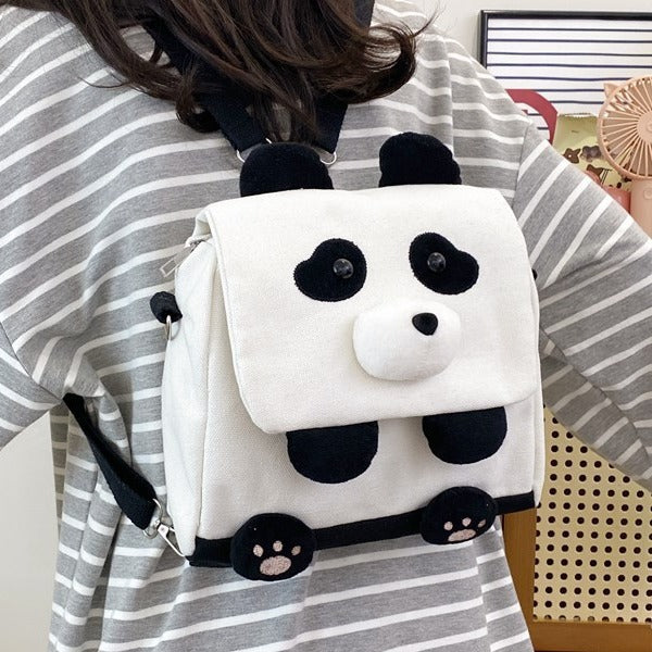 Süßes Panda-Themen Mini-Rucksack
