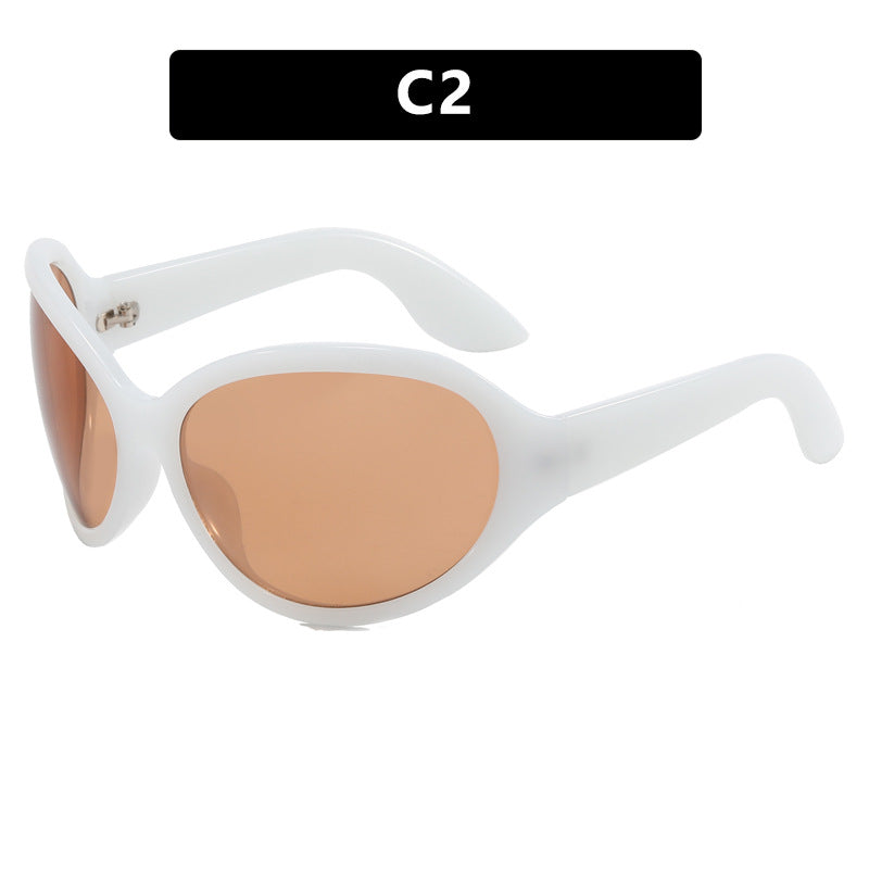 Damen sportliche Sonnenbrille mit robustem Design Karnz