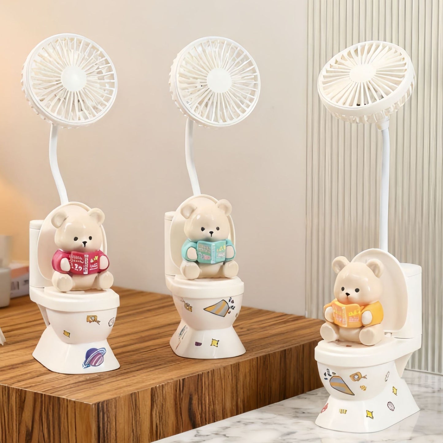 Unisex Kreativer Tischventilator mit bearbeitetem Design Karnz