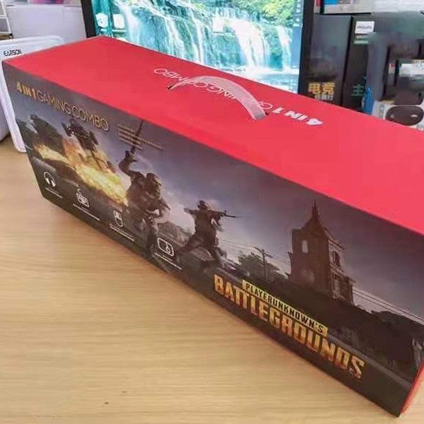 Gaming-Headset, Tastatur, Maus und Mauspad-Set Karnz
