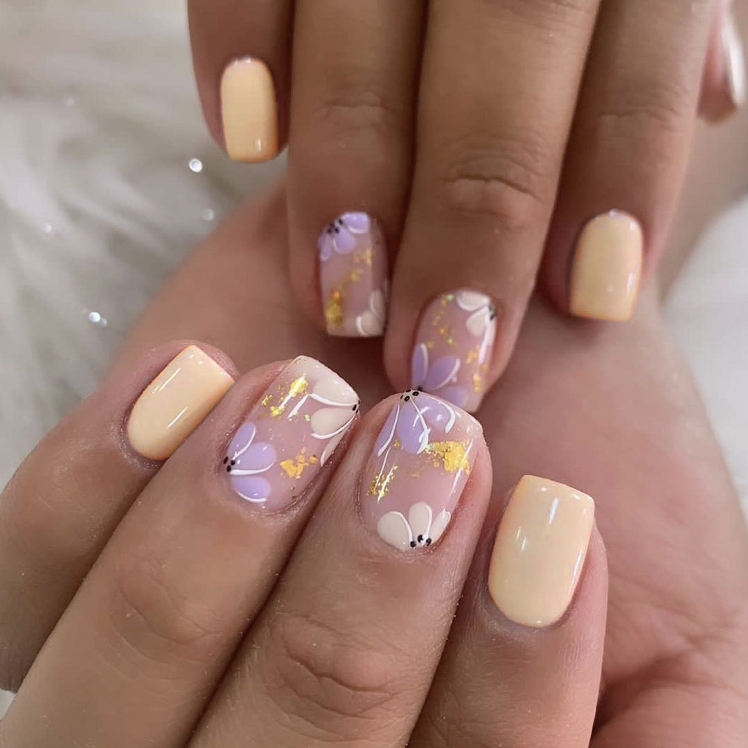 Floral Nail Art Design Karnz