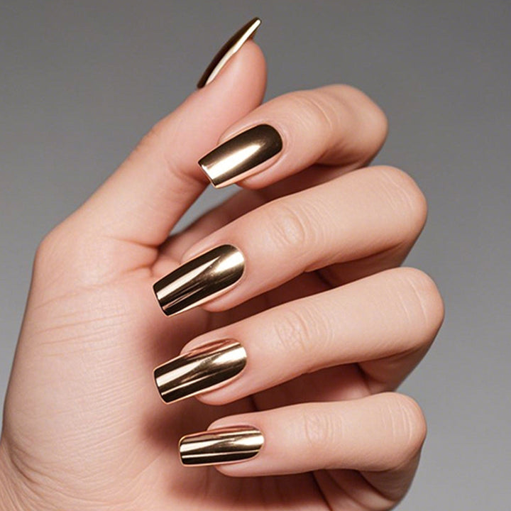 Luxus Metallic Nagel Wraps Karnz