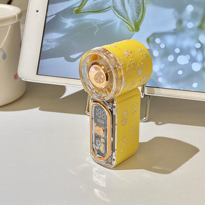 Tragbarer Mini Ventilator mit Led-Anzeige Karnz