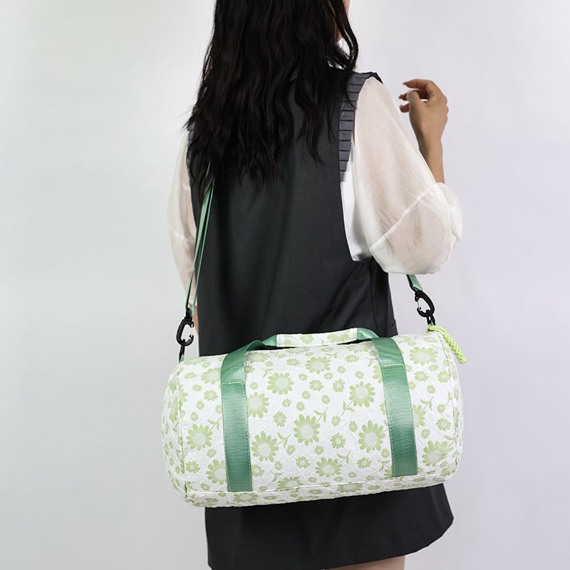 Blumenmuster Wochenend Reise Duffle Tasche Karnz
