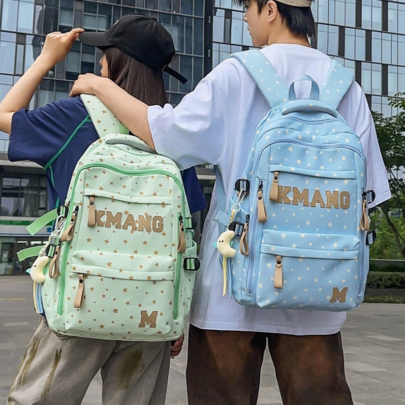 Trendiger Sternmuster-Rucksack Karnz