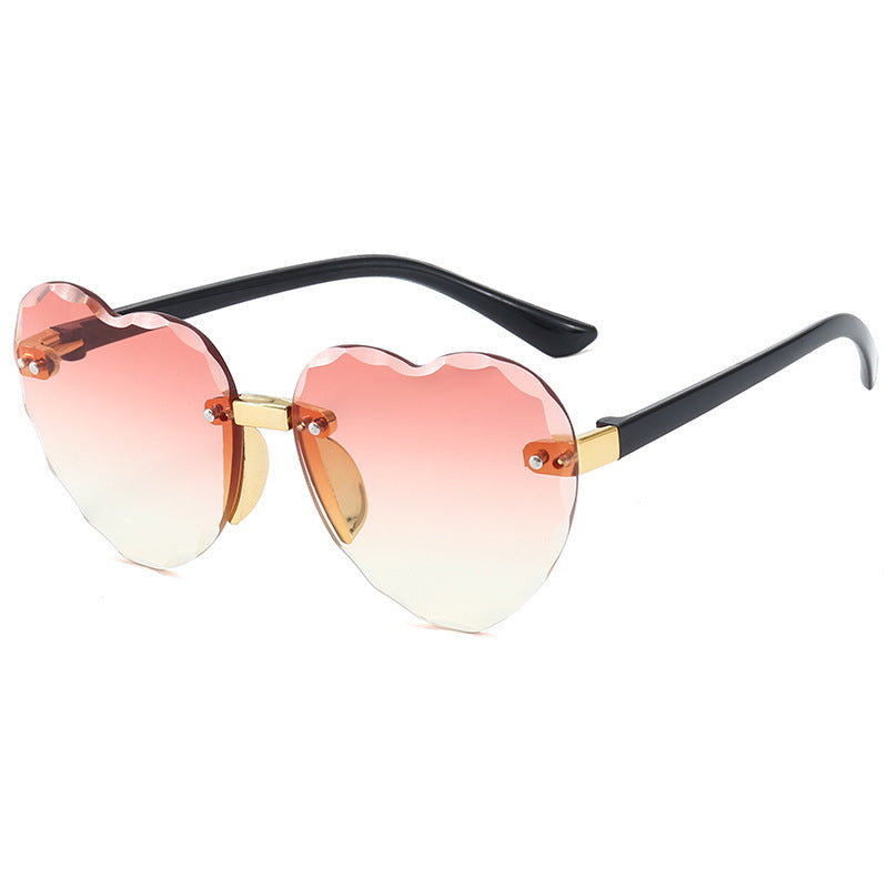 Damen Herzförmige Sonnenbrille Karnz