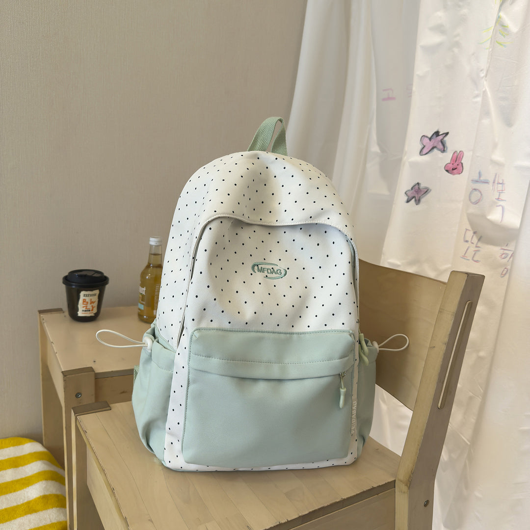 Stylischer gepunkteter Rucksack Karnz