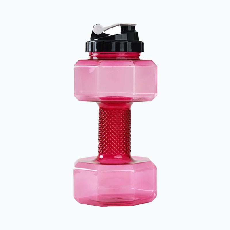 Unisex Wasserflasche im Hantel-Design Karnz