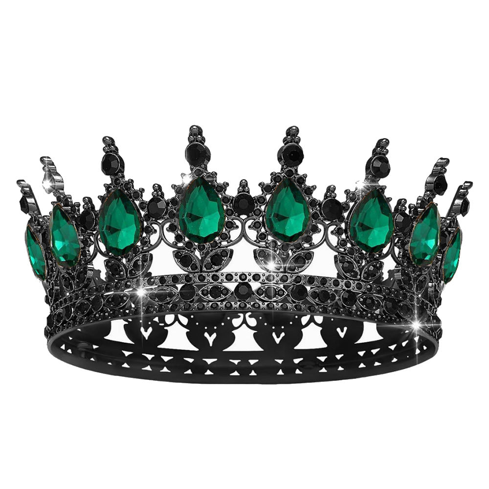 Damen Krone mit eleganten Edelsteinen Karnz