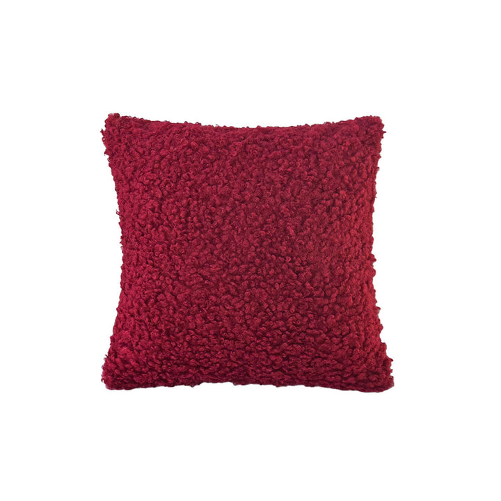 Kuschel-Kissen in Teddy-/Bouclé-Optik mit weicher Füllung Karnz