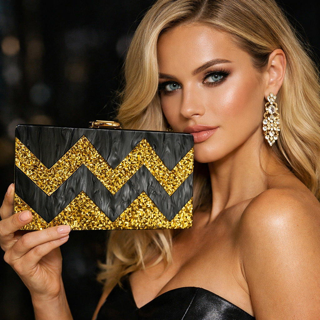 Stilvolle Abend-Clutch