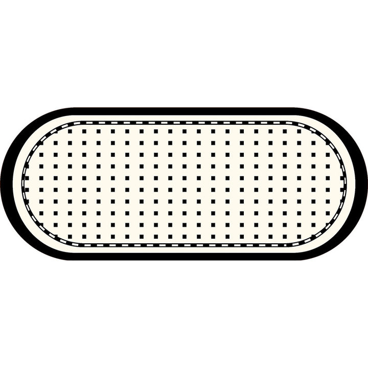 Dekorativer geometrischer Küchenbodenmatte