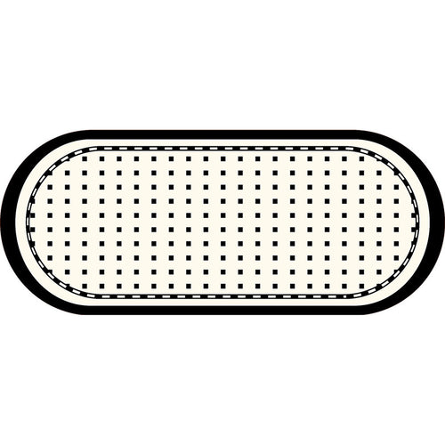 Dekorativer geometrischer Küchenbodenmatte