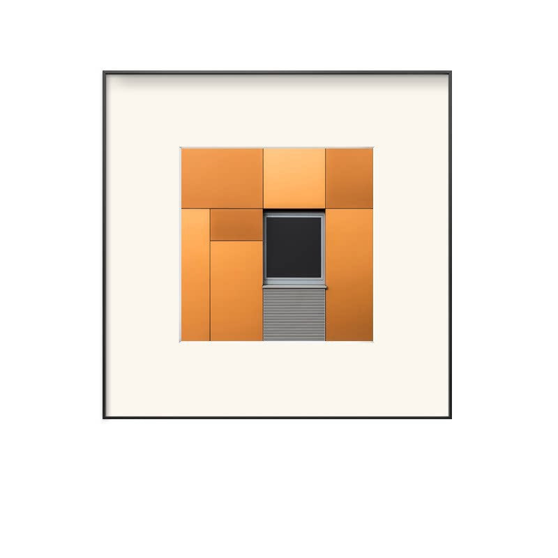 Dekorative geometrische Wandkunst