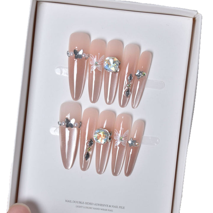 Premium Dekorative Press-On Nagelerweiterungen Karnz 1787316116