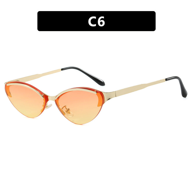 Damen Cat-Eye Sonnenbrille mit elegantem Gestell und UV-Schutz Karnz