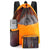 Damen Sportliche Mesh Rucksack Tasche Karnz