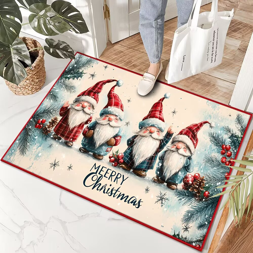 Weihnachtliche dekorative Fußmatte Karnz