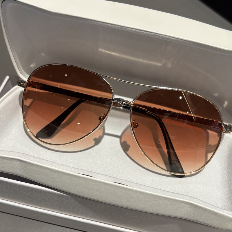 Aviator Style Sonnenbrille Karnz