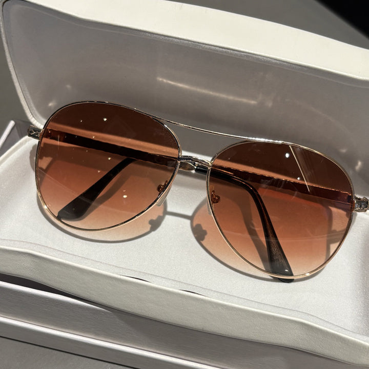 Aviator Style Sonnenbrille Karnz