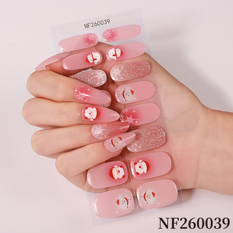 Halloween-inspirierte Nagelkunst-Wraps