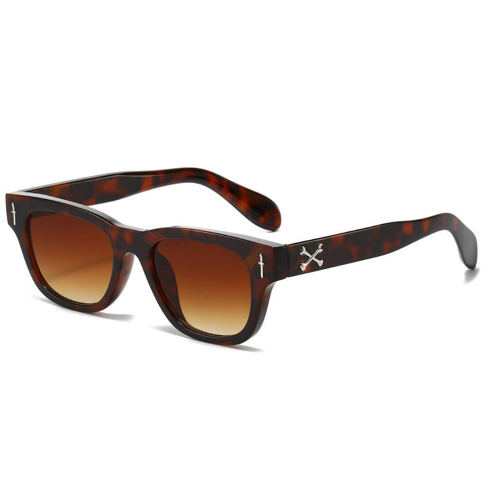Retro-inspirierten Bold-Frame-Sonnenbrillen Karnz