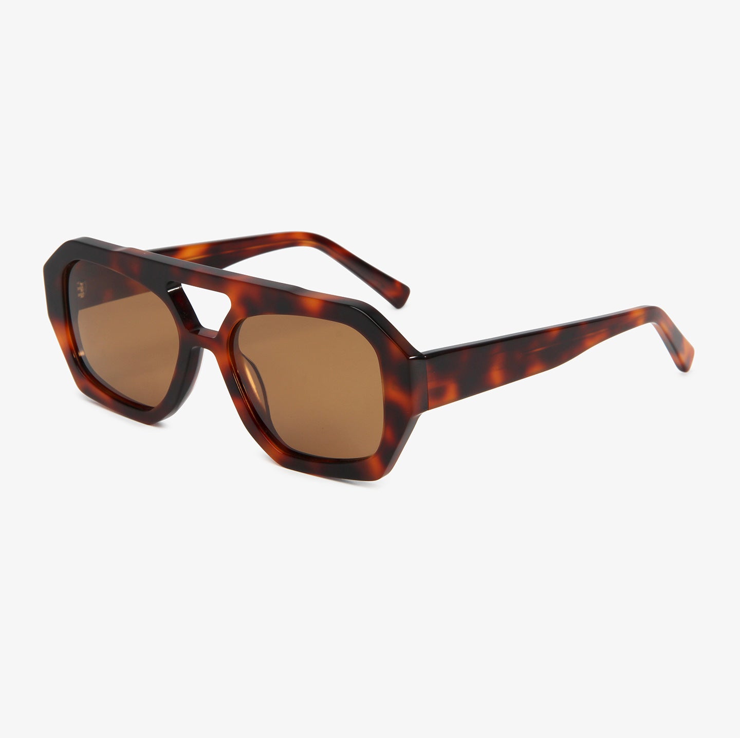 Damen Sonnenbrille im modernen, innovativen Rahmen Design Karnz