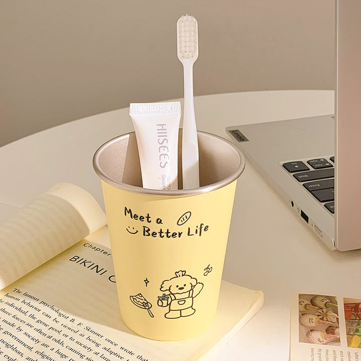 Keramiktasse mit Fröhlichem Charakterdesign Karnz