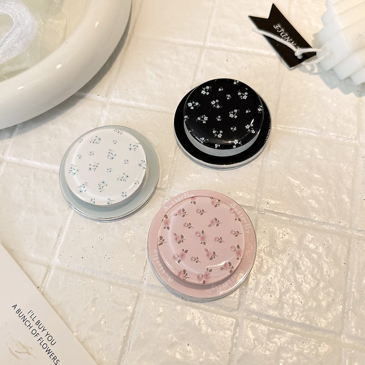 Dekorativer Keramik-Untersetzer mit floralem Design Karnz