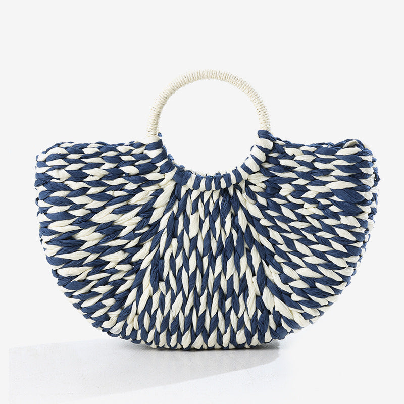 Damen Handtasche mit innovativem, geflochtenem Design Karnz