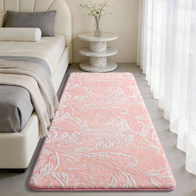Eleganter Blumenmuster-Teppich Karnz