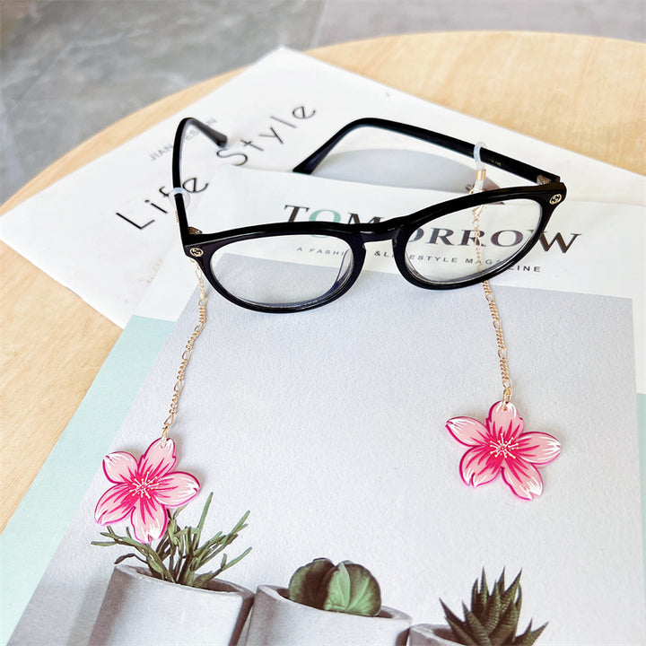 Floral Charm Dangle Ohrringe Karnz