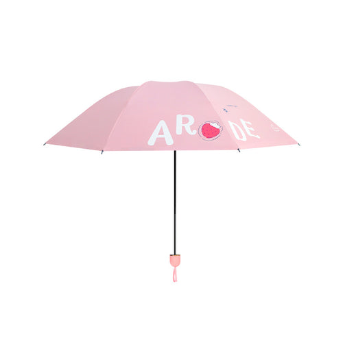 Damen Faltbarer Regenschirm mit fröhlichem Design Karnz
