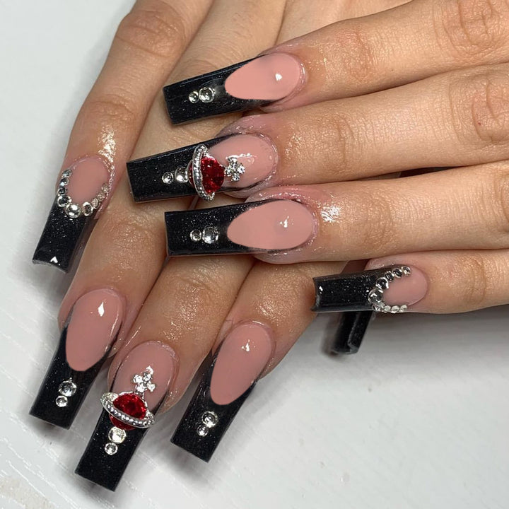 Elegantes 3D Acrylnagelkunst Set Karnz