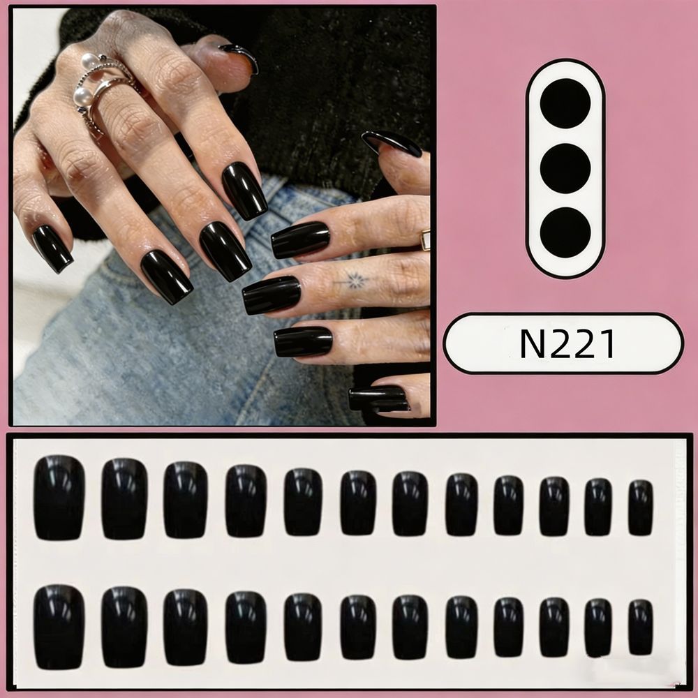 Klassisches Press-On Nagelset