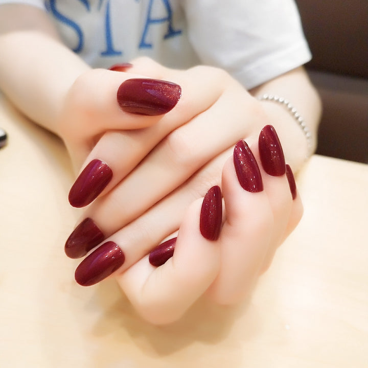 Ombre Glossy Press-On Nagelset Karnz 1790727316