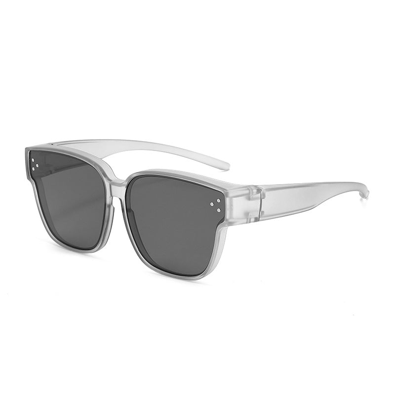 DamenModische Sonnenbrille im klaren Linien-Design mit hohem UV-Schutz Karnz