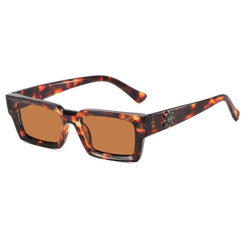 Modische Schildpattfassung Sonnenbrille Karnz