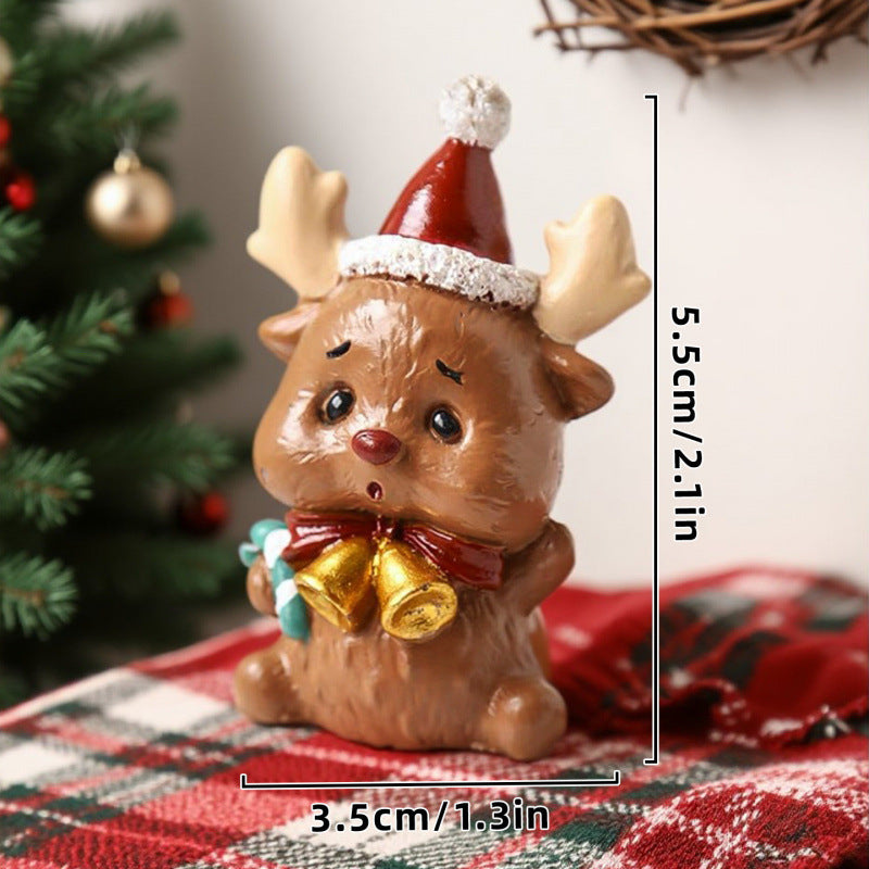 Dekorative Weihnachtsfigur im Schafdesign Karnz