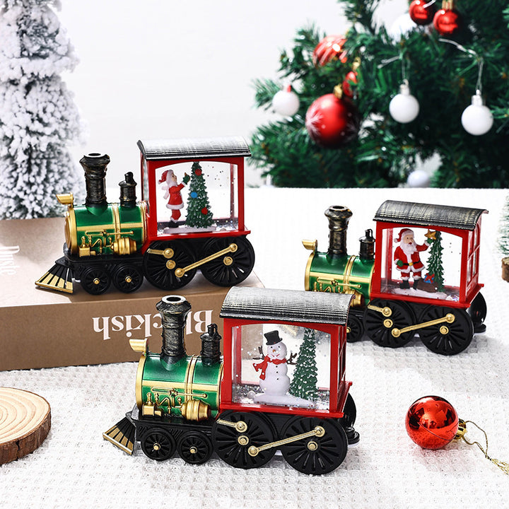 Beleuchtete Weihnachtszug-Dekoration Karnz
