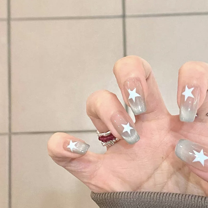 Stern-Design Press-On Nagelset