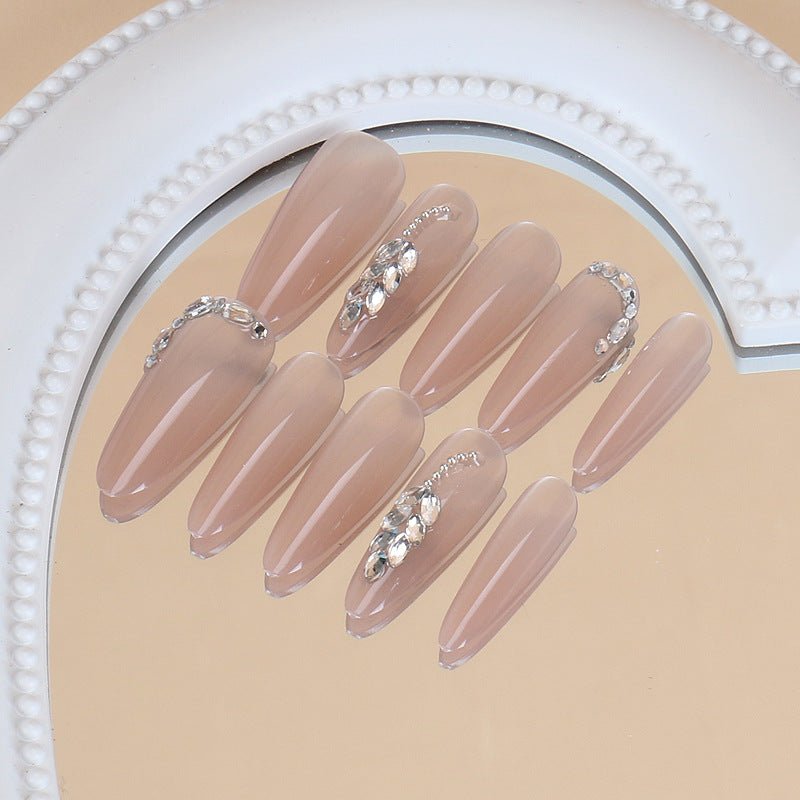 Acrylic Stiletto Press-On Nägel Karnz
