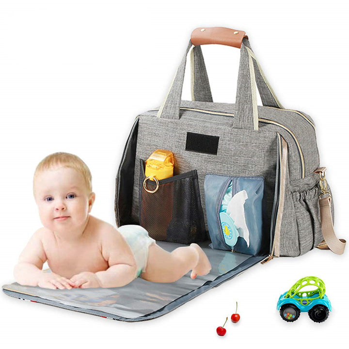Damen Wickeltasche mit integriertem Wickelunterlage Karnz